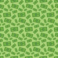 dollar money repeat pattern background vector