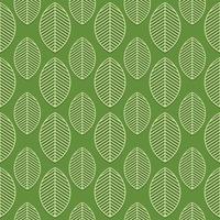 simple leaves seamless pattern vector