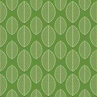 simple leaves seamless pattern vector