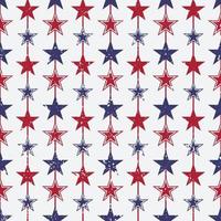 patriotic USA seamless pattern vector