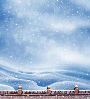 Background. Winter landscape. The texture of the snow photo