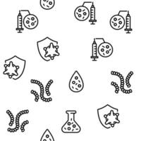 Infection And Disease Vector Seamless Pattern