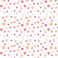 Abstract dot shape pattern design for bed sheets and book covers. Endless pattern texture decoration with colorful dots for wallpaper. Cute love pattern texture for background. vector