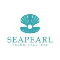 vector del logotipo de la perla marina