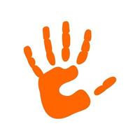 handprint logo vector