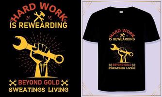 labor day t shirt design for Labor Day vector