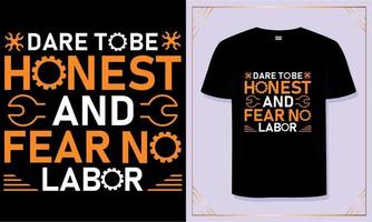 labor day t shirt design for Labor Day vector