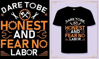 labor day t shirt design for Labor Day vector