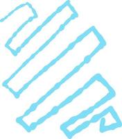 Abstract blue stripes. vector