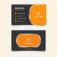 Modern Creative Geometric and Clean Business Card Vector Template