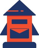 Mail Box Color Icon vector