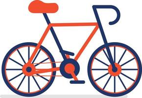 icono de color de bicicleta vector