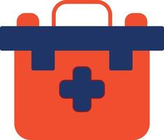 First Aid Kit Color Icon vector