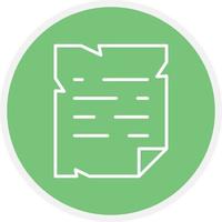 Old Paper Line Circle vector