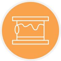 Smore Line Circle vector