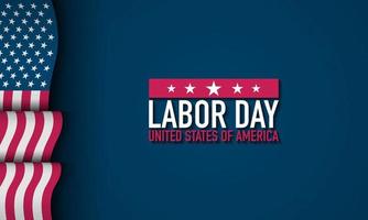 Labor Day Background Design. vector