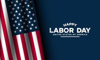 Labor Day Background Design. vector