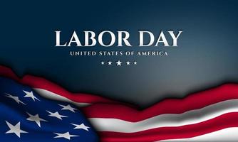 Labor Day Background Design. vector