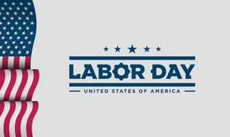 Labor Day Background Design. vector