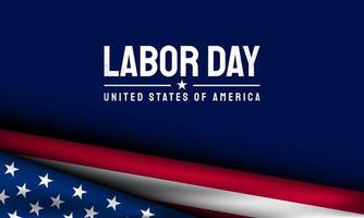 Labor Day Background Design. vector