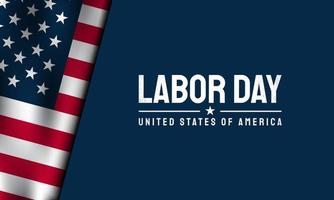 Labor Day Background Design. vector