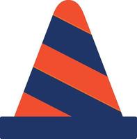 Cone Color Icon vector