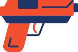 icono de color de pistola vector