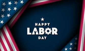 Labor Day Background Design. vector