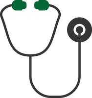 Stethoscope Line Round Corner vector