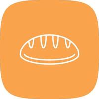Bread Line Round Corner vector