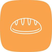 Bread Line Round Corner vector