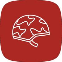 Helmet Line Round Corner vector