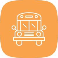 Bus Line Round Corner vector