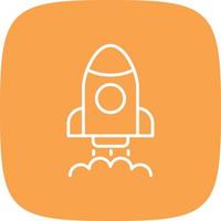 Launch Line Round Corner vector