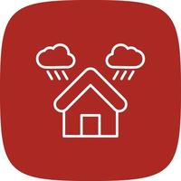 Shelter Line Round Corner vector