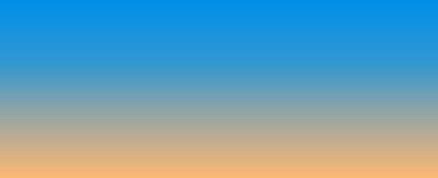 banner de fondo degradado amarillo azul con cielo al atardecer vector