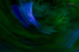 Abstract from green and blue color, refraction and folding. photo