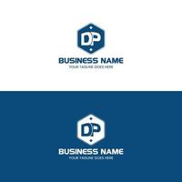 DP Logo Design Vector Illustration