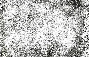 Monochrome particles abstract texture.Overlay illustration over any design to create grungy vintage effect and depth. photo