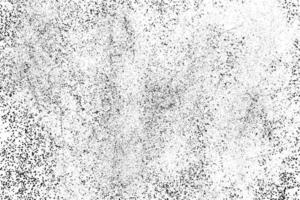 Grunge black and white pattern. Monochrome particles abstract texture. Background of cracks, scuffs, chips, stains, ink spots, lines. Dark design background surface. photo