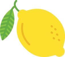 Lemon Flat Icon vector