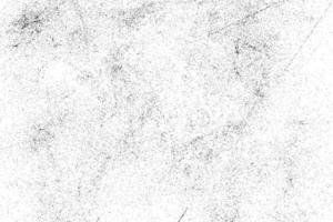 Grunge black and white pattern. Monochrome particles abstract texture. Background of cracks, scuffs, chips, stains, ink spots, lines. Dark design background surface. photo