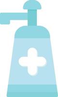 Sanitizer  Flat Icon vector