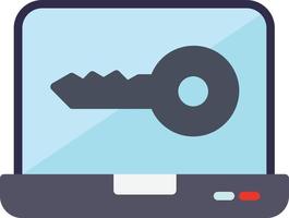 Key Vector Flat Icon