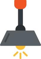 Ceiling Lamp Flat Icon vector