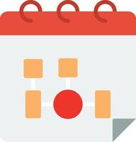 Calendar Vector Flat Icon