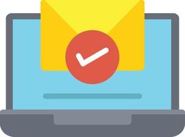 Email Flat Icon vector