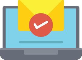 Email Flat Icon vector