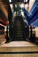 escalator in the subway photo