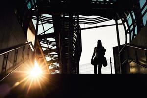 Street photo from underground